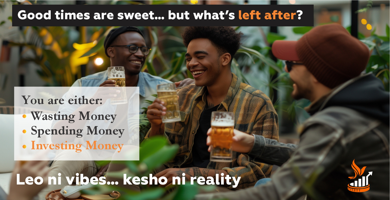 ONLY THREE THINGS YOU CAN DO WITH MONEY